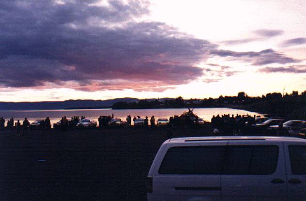 A Scenic View of the Finish Party Location