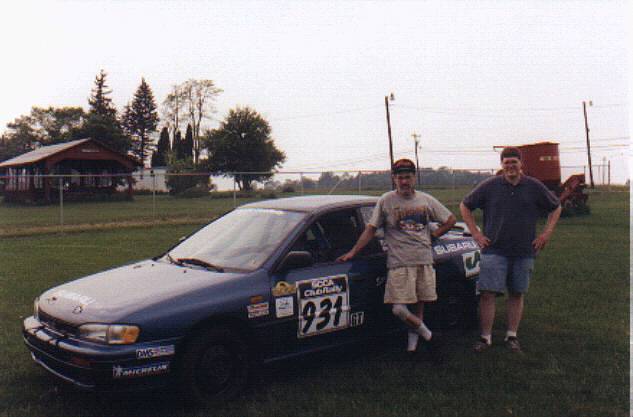 Don Kennedy and Keith Kennedy at Technical Inspection