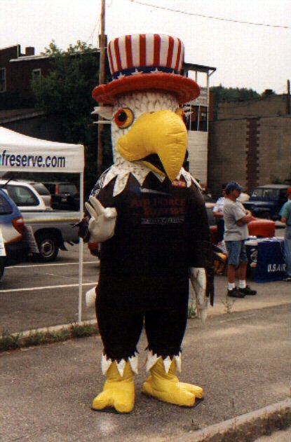 Air Force Reserve Mascot